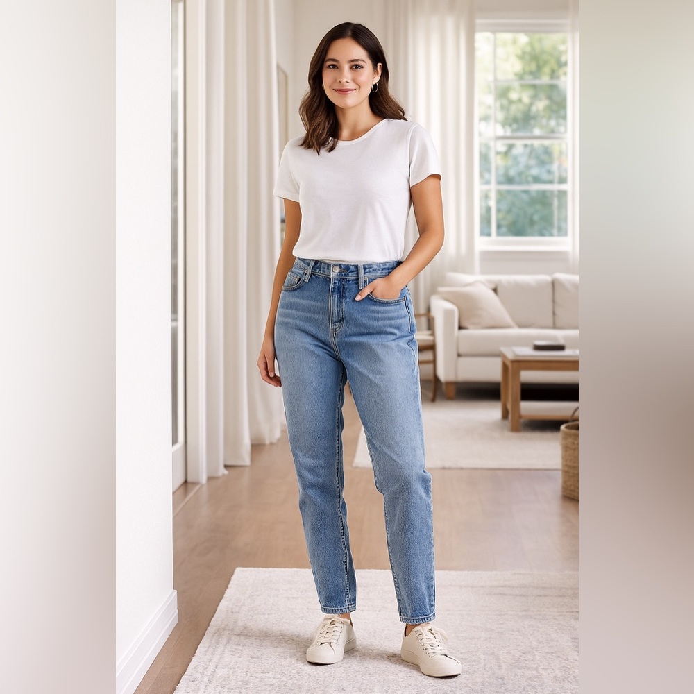 A New Day High-Rise Tapered Mom Jeans Size 14/32R